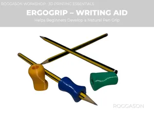 ErgoGrip Writing Aid for School Beginners – Ergonomic Pen / Pencil Grip for Small Hands
