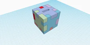 Brain puzzle + piggy bank