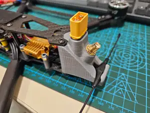 HSKRC Mark4 8 inch drone carbon frame rear mount