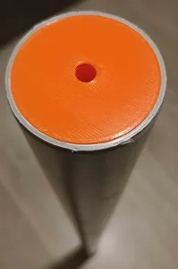 Plug for 50mm PVC pipe with M8 thread