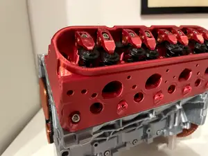 Chevy Camaro LS3 V8 Engine - printable valves, lifters + N20 mini motor holder