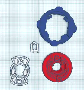 4-60 beyblade X drake ratche