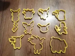 Cookie Cutter Pokemon 10 cutters