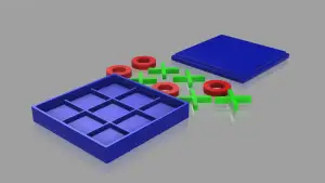 Tic-Tac-Toe 3D Model