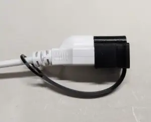 Electrical plug cover-tethered