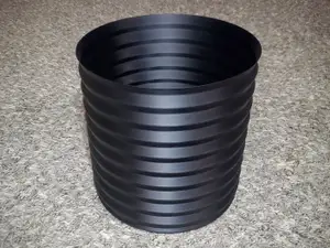 Strong vase mode garbage bin / can