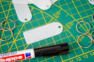 Blank Key Tags - Useful Printable Template - Keychain and Tags - Functional - Batch - Elegant, practical and smart