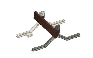 Stootbalk Belgie H0 1:87
