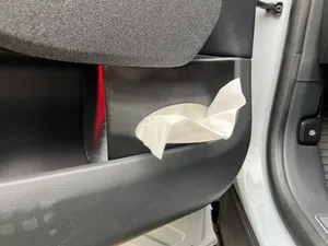 Tissue box for door of Ford Mustang Mach-E