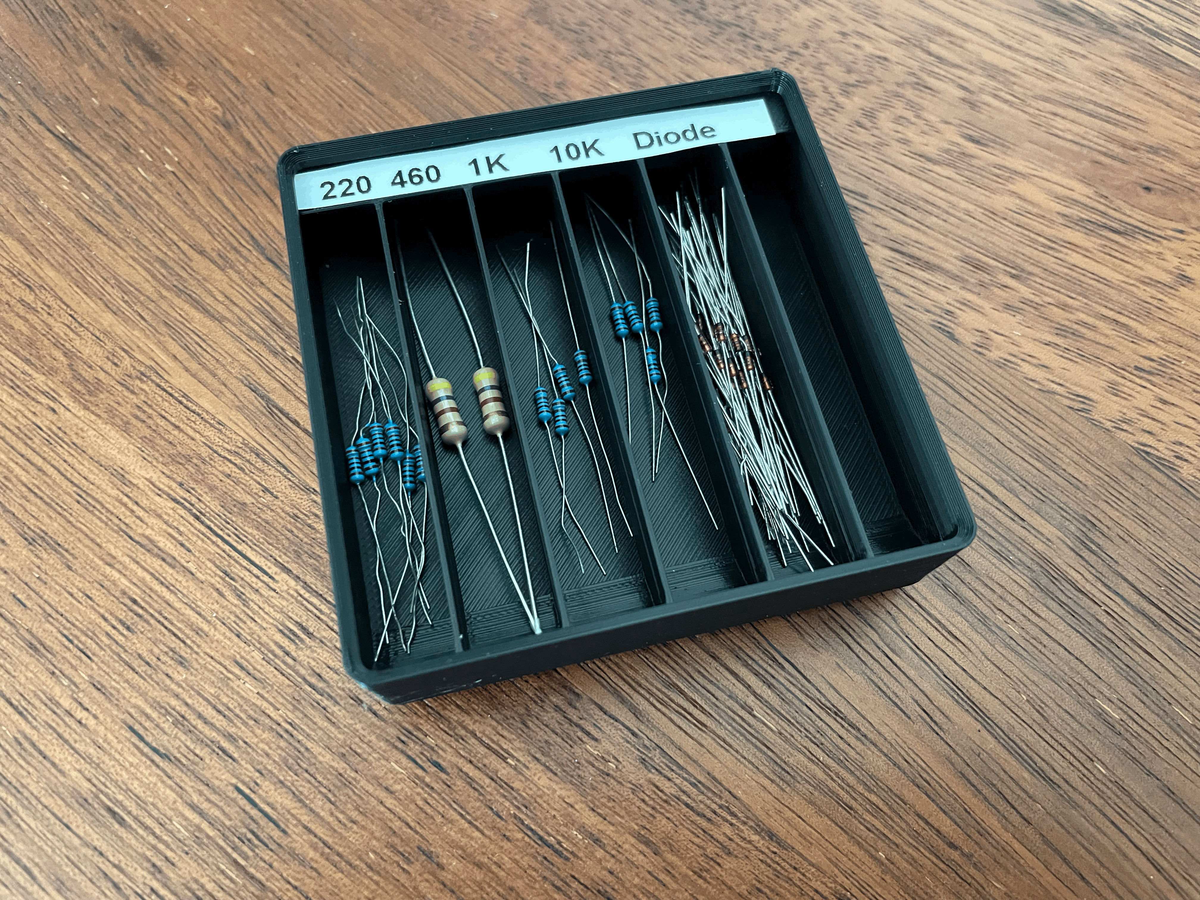 GRIDFINITY Resistor Trays