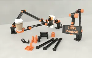 Bras de téléphone flexible et robuste (100% imprimé)
