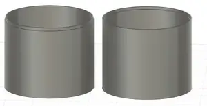 Ventilation pipe for Flexit roomie one