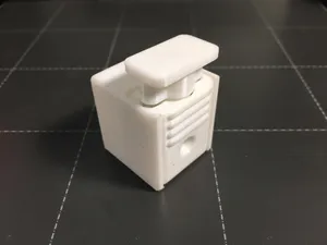 Small box with stopper for filament cutter