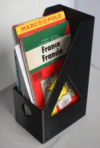 Landkarten Ständer Halter map rack holder, Format 140 x 260 mm, Breite 60 bis 140 mm