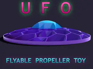 UFO (flying saucer propeller toy)