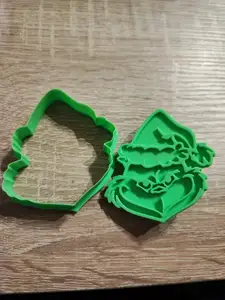 Grinch cookie cutter