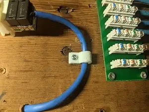 Twisted Pair Cable Clip