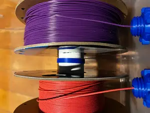 8mm PVC Spool Spacers (1.5'' ID / 1.9" OD)