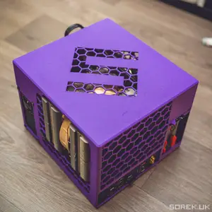 Smallest ITX (MiniATX) PC case - full length graphic card + Noctua NH-D14 (D15), no screws or inserts SFX-L