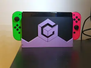 Nintendo Switch OLED Dock Gamecube Cover