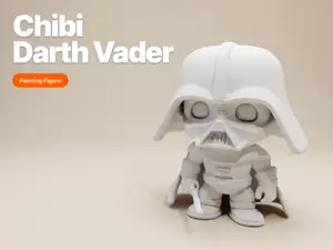 Chibi Darth Vader Figurine – Funko Pop Style