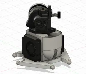 FLSun Super Racer - Effector housing mount for Orbiter v 2.0