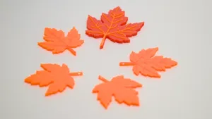 "Autumn Bliss" — Designer Maple Leaf Pendant