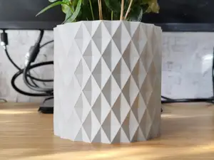 Rhombus Plant pot and Planter - Vase mode design