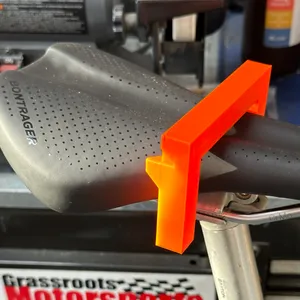 Bicycle saddle height measurement tool - "80mm point"