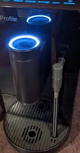 GE Profile Automatic Espresso Machine + Frother Wand Rinse Guide Espresso Coffee