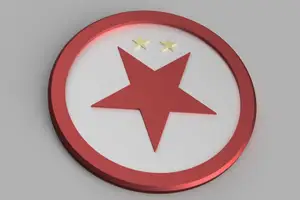Slavia Praha Air hockey puck