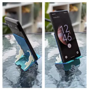PHONE STAND / HOLDER WITH CATS, FOLDABLE