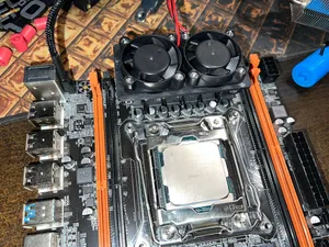 VRM fan cooler for aliexpress Qiyida X99 ED4 board - V2