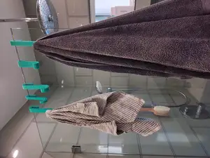 Parametric Towel Hanger - Shower hanger for shower glass