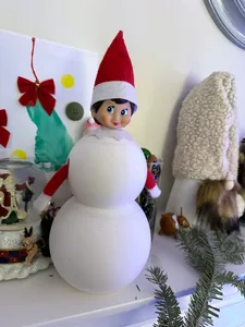 Elf on the Shelf Snowman Suit