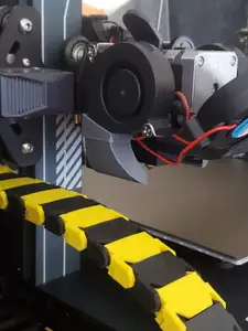 Minimalistic 5015 fan duct for wide airflow parts cooling