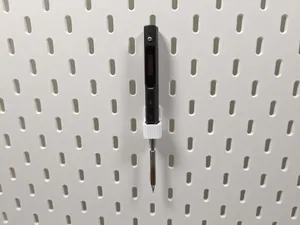 Screw Mounted TS100 Soldering Iron Holder For Ikea Skadis
