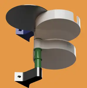Organizer for grinding wheels (wall-mounted)