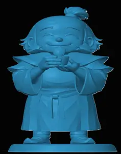Uncle Iroh Inspired Chibi