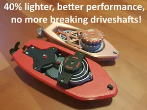 wind-up Bathtub Toy Boat V6 - Badewannen Boot zum Aufziehen