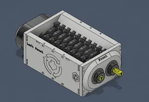 LibreShred Two | 3D Printed Dual Shaft Shredder