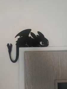 Night Fury Toothless door decor