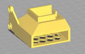 Ender 3 v3 SE 4010 Fan shroud diffuser