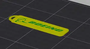 Boeing keychain