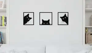 CATS WALL DECORATION PACK