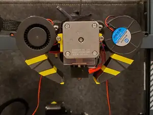 Modular cooling system for Neptune 3 Pro - Wasp Fangs Quad 5015 - parts cooling