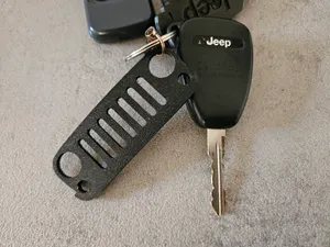 Jeep Wrangler JK Grill Keyring