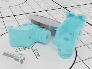 WH-1000xm3 Right Swivel Hanger Mechanism