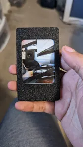 Instax Mini Photo Magnetic Frame (no supports, no glue, gridfinity size magnets) STL STEP