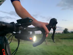 Canyon Aeroad / action camera mount for the Ravemen CR1000 bike light
